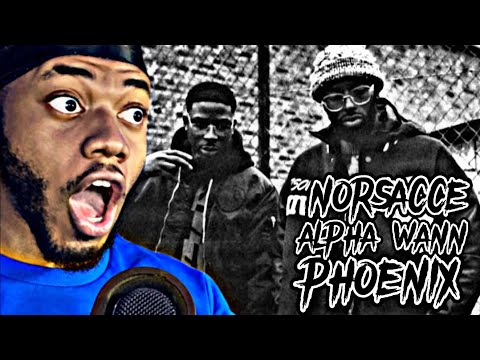 un autre DUO DYNAMIQUE ! Norsacce, Alpha Wann - Phoenix (Clip Officiel) | LELUNATIK RÉACTION