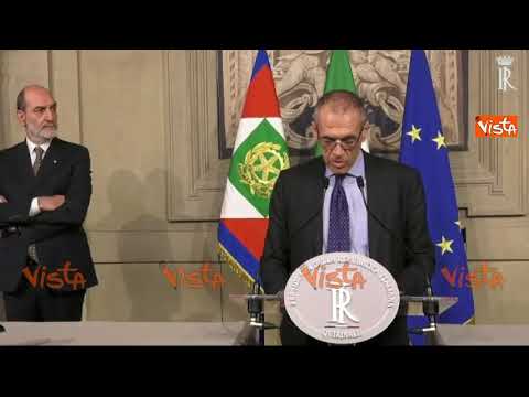 Cottarelli: "Programma e lista dei Ministri in tempi molto stretti"
