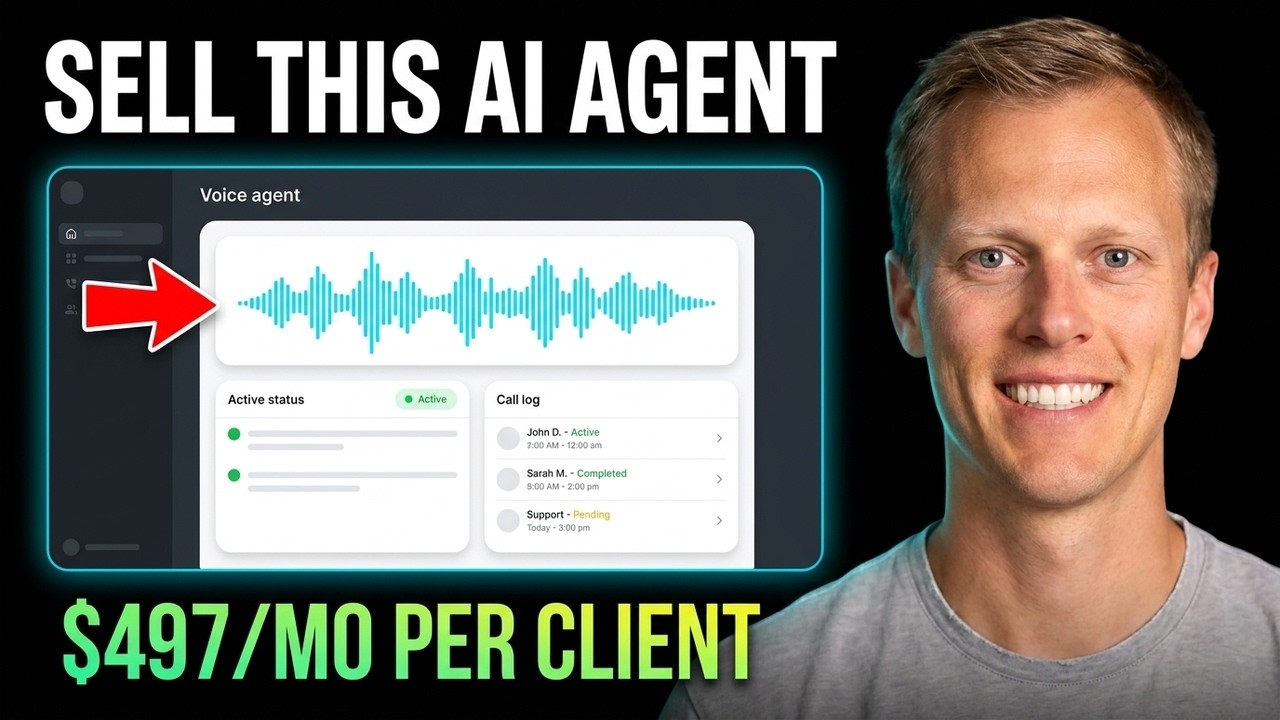 YouTube: How I Sell AI Voice Agents For $497/mo
