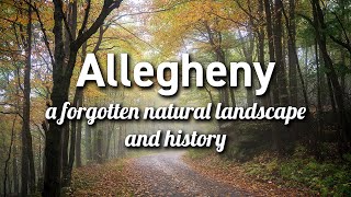 Allegheny - an unknown natural landscape and history (Pennsylvania)