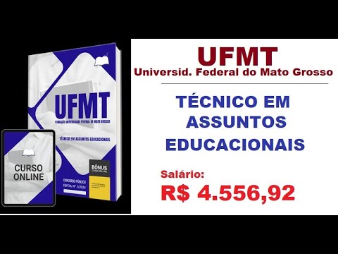 Apostila  Concurso UFMT 2024 Técnico em Assuntos Educacionais   Universidade Federal do Mato Grosso