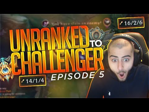 Yassuo | UNRANKED TO CHALLENGER IN ONE WEEK | Episode 5