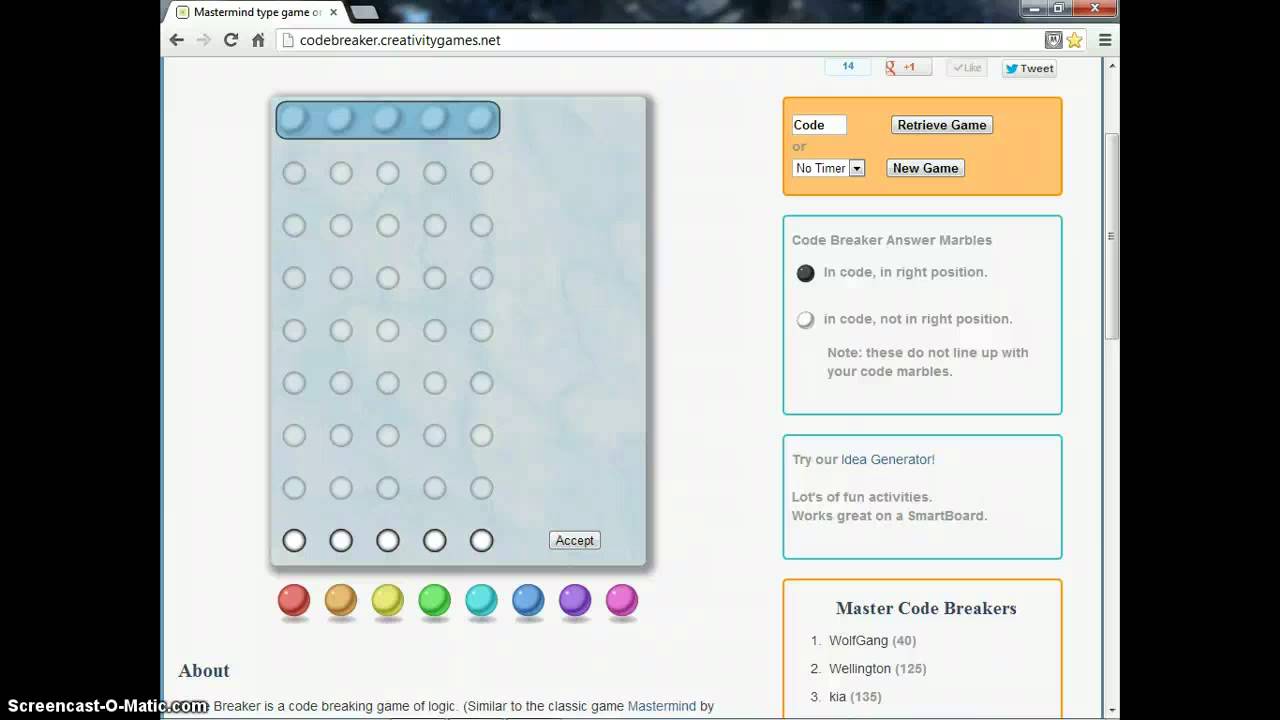 Bill MaxVoxPax plays code breaker while you sleep [ASMR]