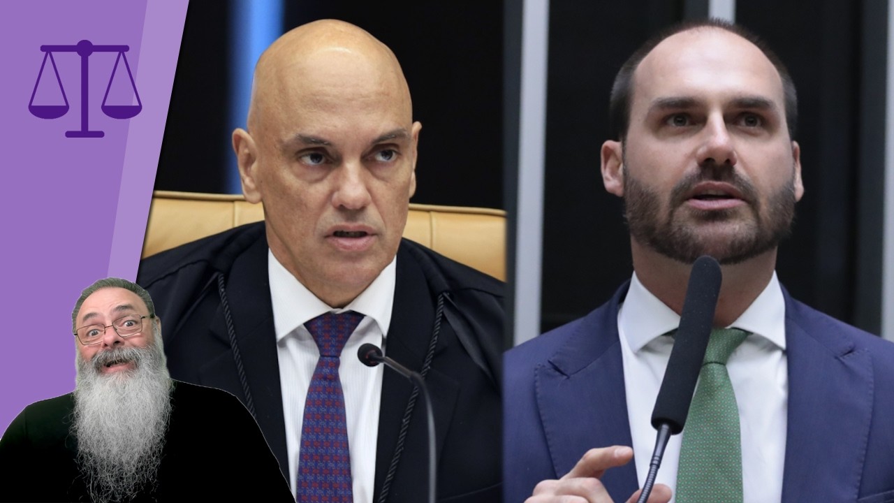 DPU diz que MORAES NÃO pode ser JUIZ por que é PRINCIPAL VÍTIMA em caso de EDUARDO BOLSONARO
