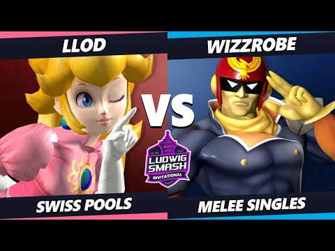 Ludwig Invitational - Wizzrobe (Captain Falcon) Vs. lloD (Peach) SSBM Melee Tournament