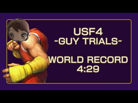 USF4 Guy Trials Speedrun WR - 4:29