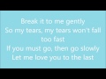 Brenda Lee Break It To Me Gently Lyrics - Sweetmusic-memories Brenda Lee Break It To Me Gently Lyrics
