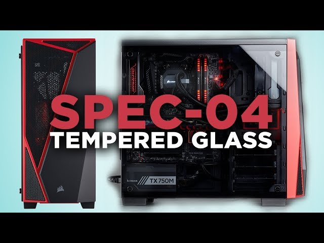 Case Corsair SPEC-04 Black/Red