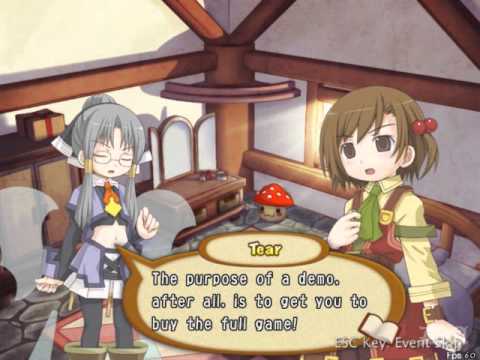 Recettear demo ending