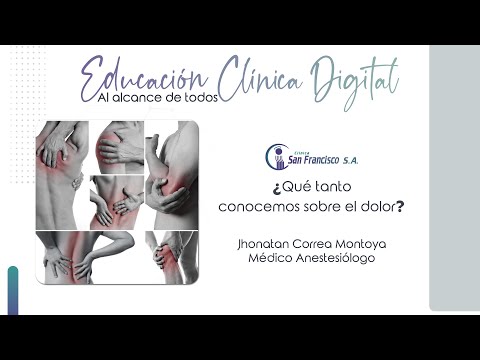 ¿Qué tanto conocemos sobre el dolor?