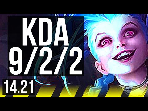 JINX & Lulu vs SWAIN & Nami (ADC) | 9/2/2 | EUW Grandmaster | 14.21