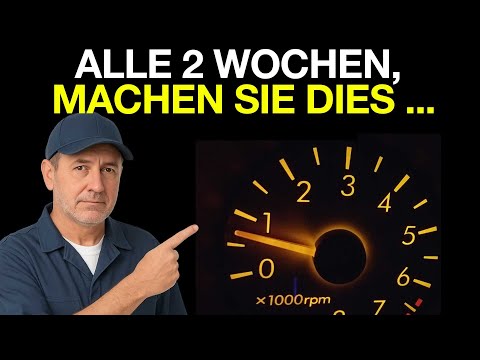 Do THIS every two weeks and your diesel engine will last forever