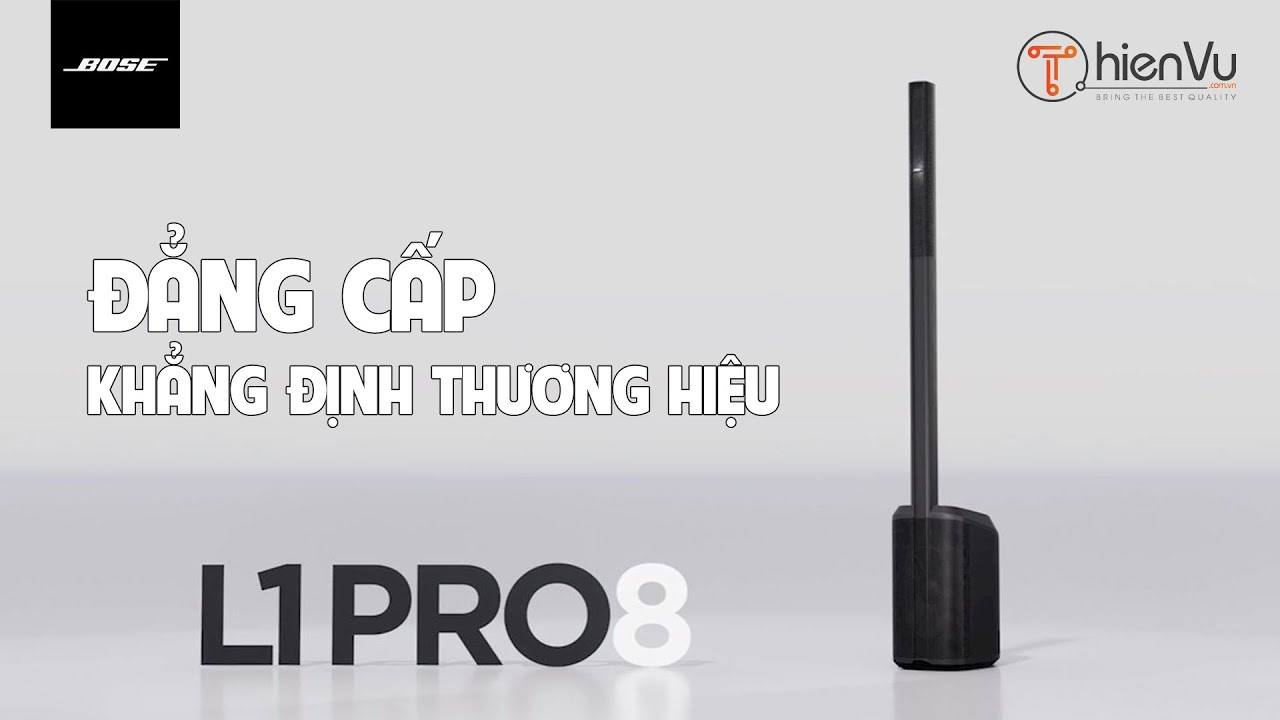 video Dàn Karaoke Bose L1 PRO8 Cao Cấp & ToneMatch T4S 0