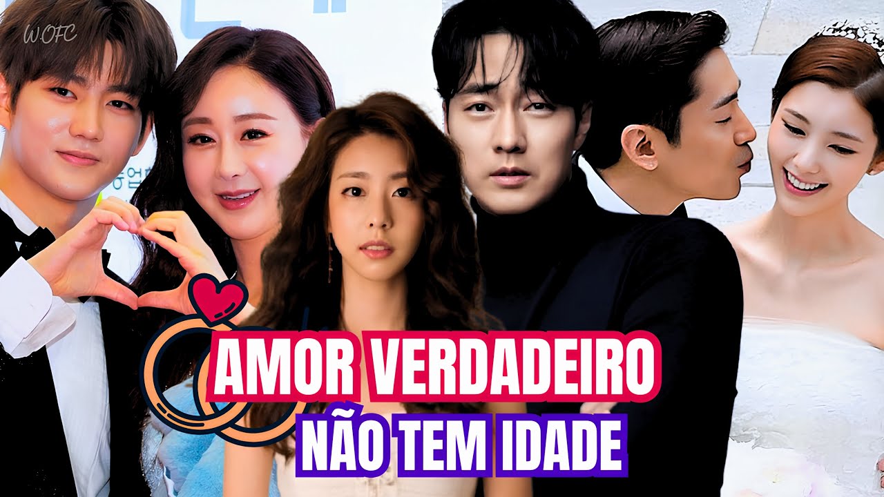 15 RELACIONAMENTOS COREANOS QUE MOSTRAM QUE A IDADE É SÓ UM NÚMERO 😱😍 (+ 10 anos )