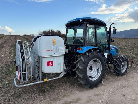 Вентилаторна пръскачка Agromehanika, модел AGP 600 PRO с компютър AG TRONIK M1