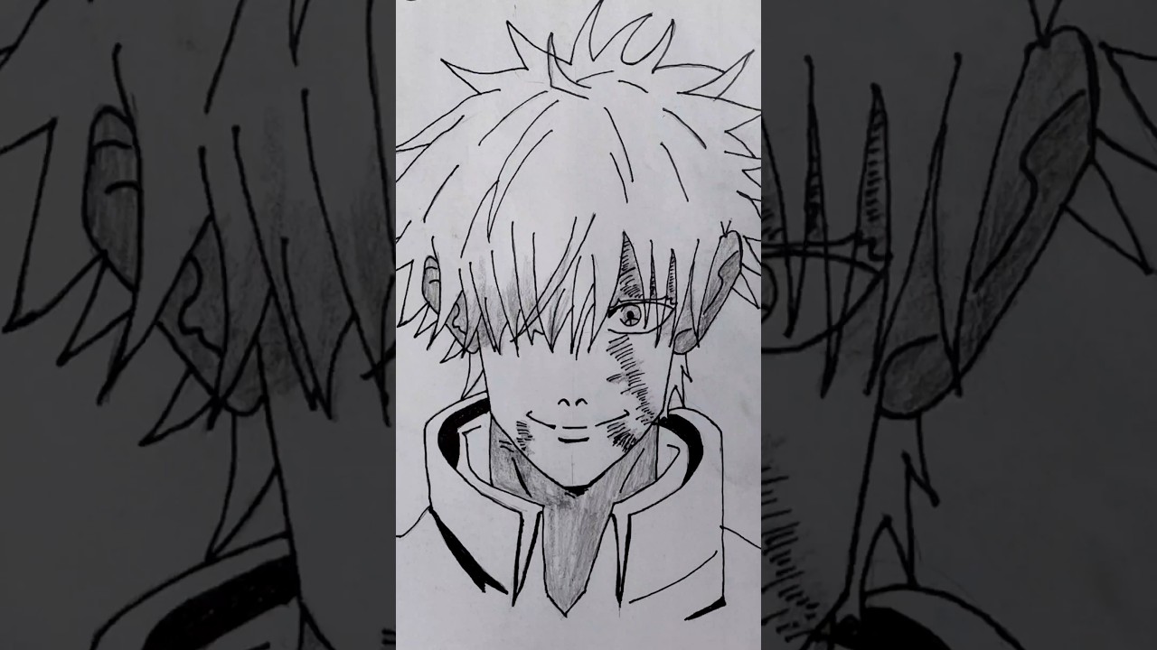 Gojo Vs Luffy Drawing Battle 🔥