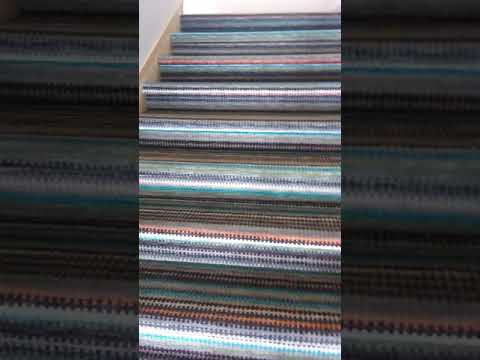 Done vacuuming the stairs!