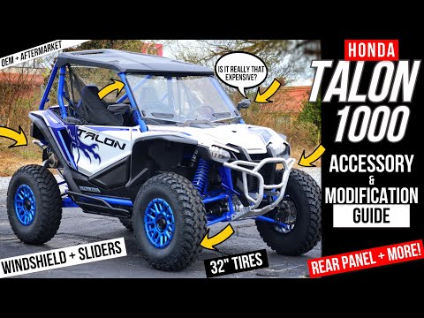 New Honda Talon 1000 4x4 UTV Accessory & Modification Review / Guide | 32" Tires, Bumpers + More!