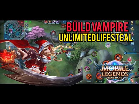 BUILD VAMPIRE DI PAKE KE RUBY SEKARAT = TAMBAH DARAH!! - Mobile Legend