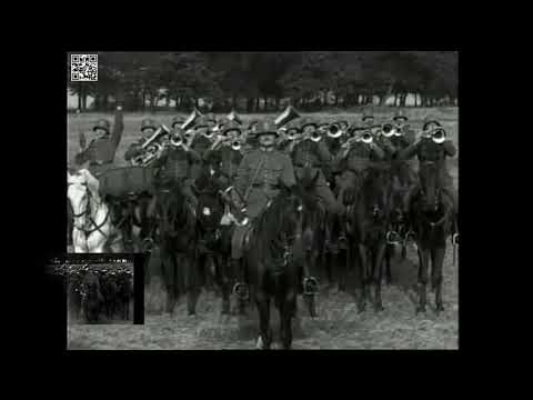 (1927) Parade with horses from the Postdam Cavalry