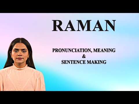 RAMAN - Meaning_&_Pronunciation_Word_World_Audio_Video_Dictionary