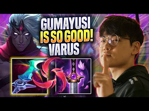 GUMAYUSI IS SO GOOD WITH VARUS! - T1 Gumayusi Plays Varus ADC vs Tristana! | Preseason 2023