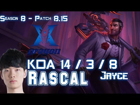 KZ Rascal JAYCE vs CAMILLE Top - Patch 8.15 KR Ranked
