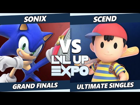 LVL Up Expo 2022 GRAND FINALS - Sonix (Sonic) Vs. Scend (Ness) SSBU Ultimate Tournament