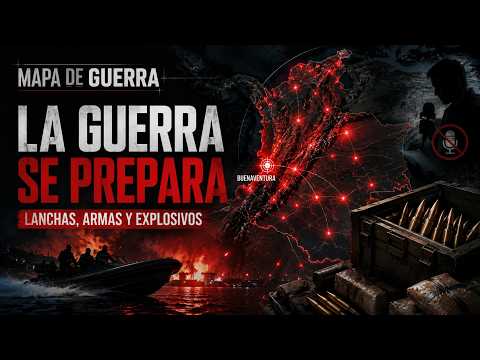 MAPA DE GUERRA | La maquinaria oculta de la guerra: droga, armas y explosivos en el mapa