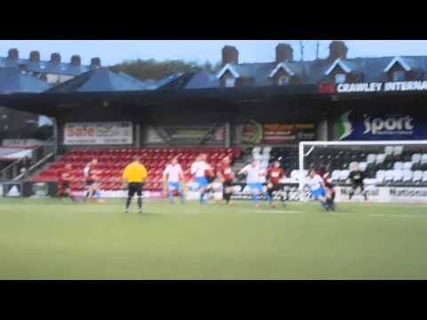 Aquinas FC/Senior Seconds/Aquinas free kick causes panic in Suffolk defence