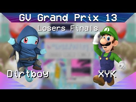 GV Grand Prix 13 - Dirtboy (Squirtle) vs. XYK (Luigi) - Project M Losers Finals