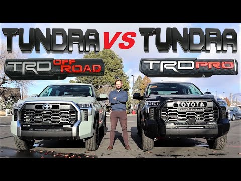 2023 Toyota Tundra TRD Off-Road VS 2023 Toyota Tundra TRD Pro: Is The TRD Pro Worth $6,000 More?