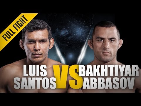ONE: Full Fight | Luis Santos vs. Bakhtiyar Abbasov | The Perfect Debut | Nov 2014
