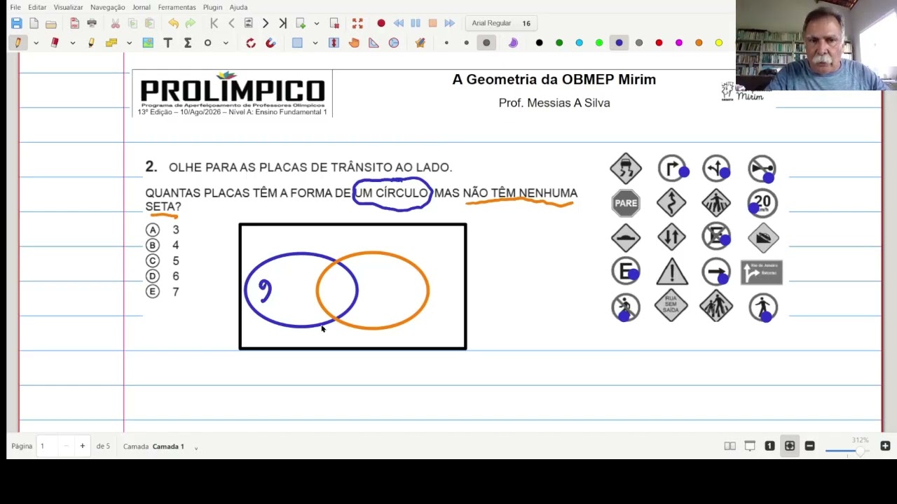 Video Thumbnail - Lesson 01 - PROLÍMPICO - 13th Edition 2026 - Level A - The Geometry of OBMEP Mirim