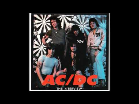 AC/DC (Aus) Interview with Brian Johnson, October 1980. (For a Swedish Magazine)