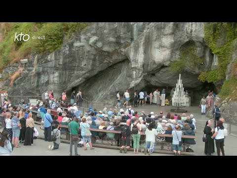 Chapelet du 6 juillet 2025 à Lourdes