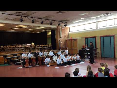 Orff Ensemble" Poor Old Crow" arr. DeLelle/Kriske - Director Bolormaa Jugdersuren