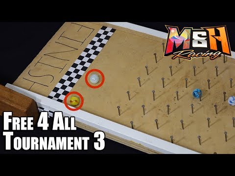 Epic Marble Race: Free 4 All Fridays Tournament 2018: Race 3 (Multi-coloured Marbles)