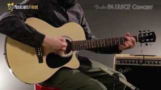 Video thumbnail for Fender FA135CE Concert Acoustic-Electric Guitar Demo by Musician's Friend