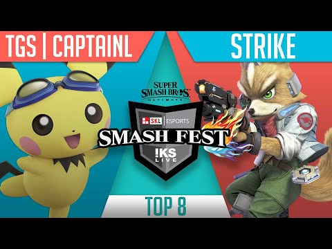 Captain L (Pichu, Kirby) vs Strike (Fox) - Winners Semi-Final - SKL Smashfest 4 - Smash Ultimate