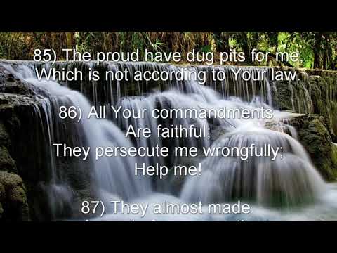 Psalm 119: 81-88 (NKJV) - ך Kaph