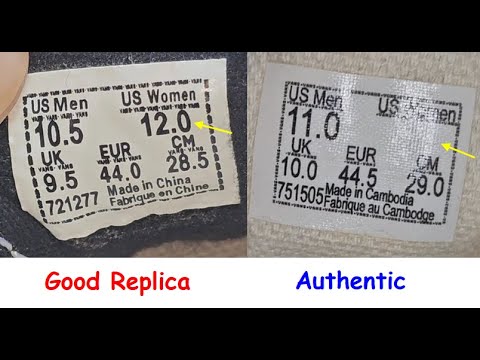Real vs Fake Vans shoes. How to spot replica Vans sneakers and footwear