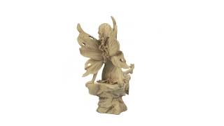 ⚡️ Design Toscano's Twinkle Toes Fairy Statue, WU68709, Stone