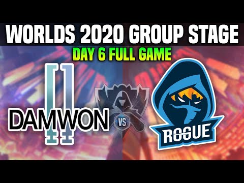 DWG vs RGE Worlds 2020 GROUPS STAGE Day 6 - DAMWON vs ROGUE Worlds 2020 GROUPS STAGE D6