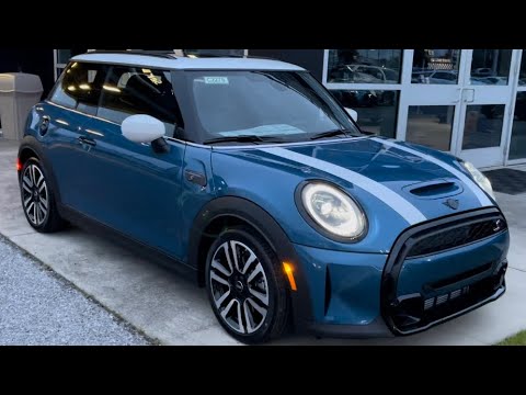 2022 MINI Cooper S Hardtop 2 Door - Island Blue Metallic- Signature Trim w/Premium Package