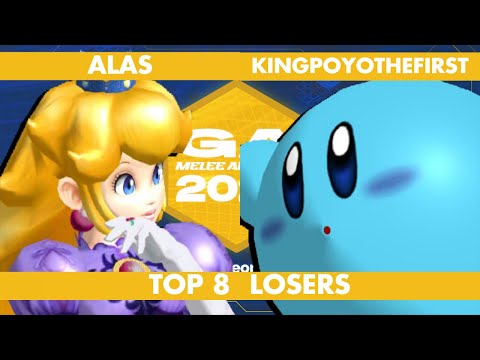 Alas (Peach) vs Kingpoyothefirst (Kirby) | Top 8 LQF | Georgia Melee Arcadian 2025 @ Georgia Tech