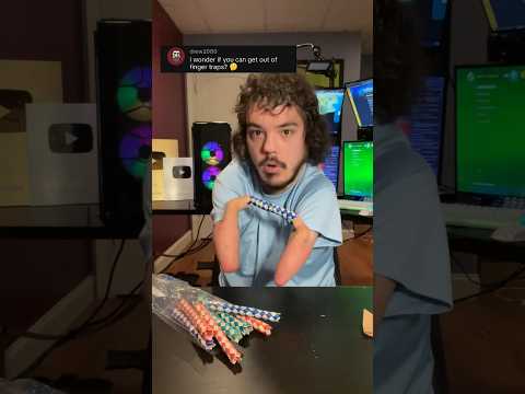 Trying Finger Traps #shorts