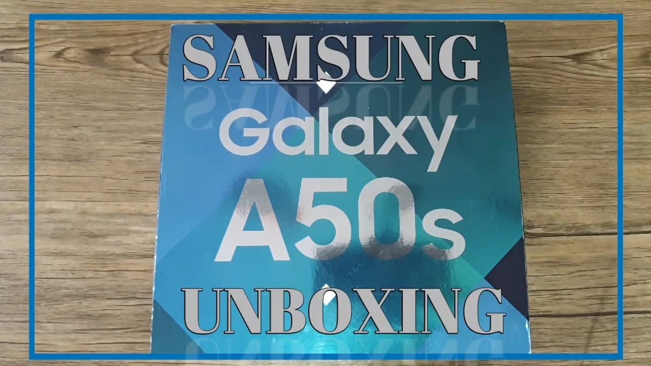 Samsung Galaxy A50s Unboxing and Hands-on