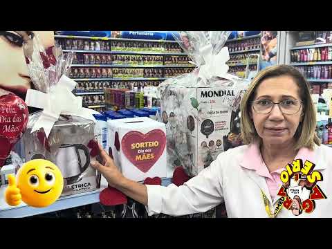 ATENÇÃO CLIENTES E AMIGOS DA DROGARIA UBIRATAN VEM AÍ A PROMOÇÃO DO DIA DAS MÃES UMA AIR FLAYER E UMA CAFETEIRA ELÉTRICA SE LIGA AÍ MANO TÁ