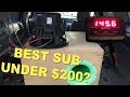 The NEW American Bass XFL Subwoofer Review Single Sub Metered 145 DB